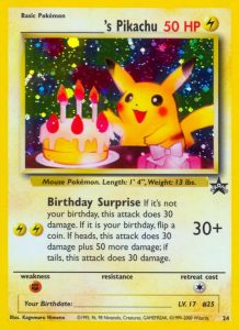 Aniversário Pikachu