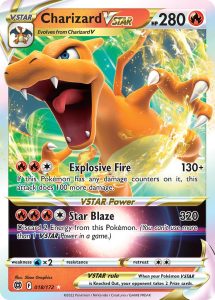 Brilhantes Estrelas Charizard VSTAR 018/172