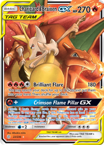 Eclipse Cósmico Charizard & Braixen GX 22/236