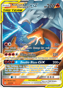 Títulos Inquebráveis Reshiram & Charizard GX 20/214