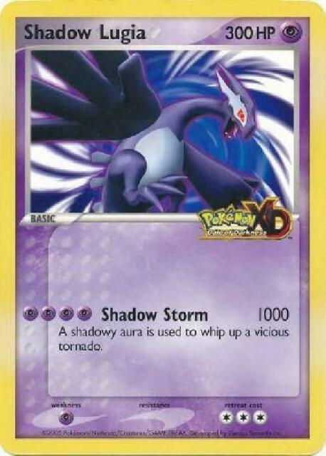 cartão de pokemon de sombra lugia